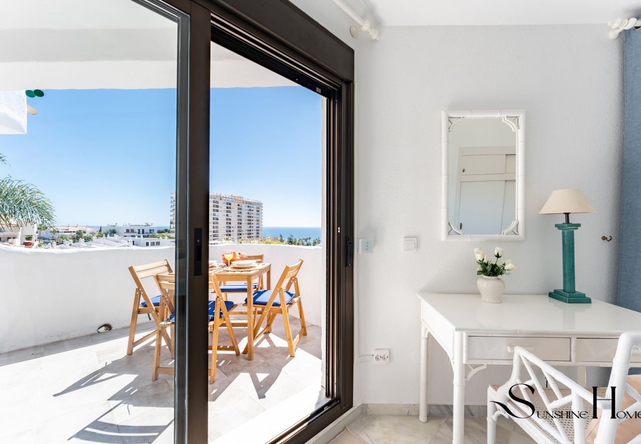 House in Benalmádena - Seaview/3BED/Sauna/Pool/Parking