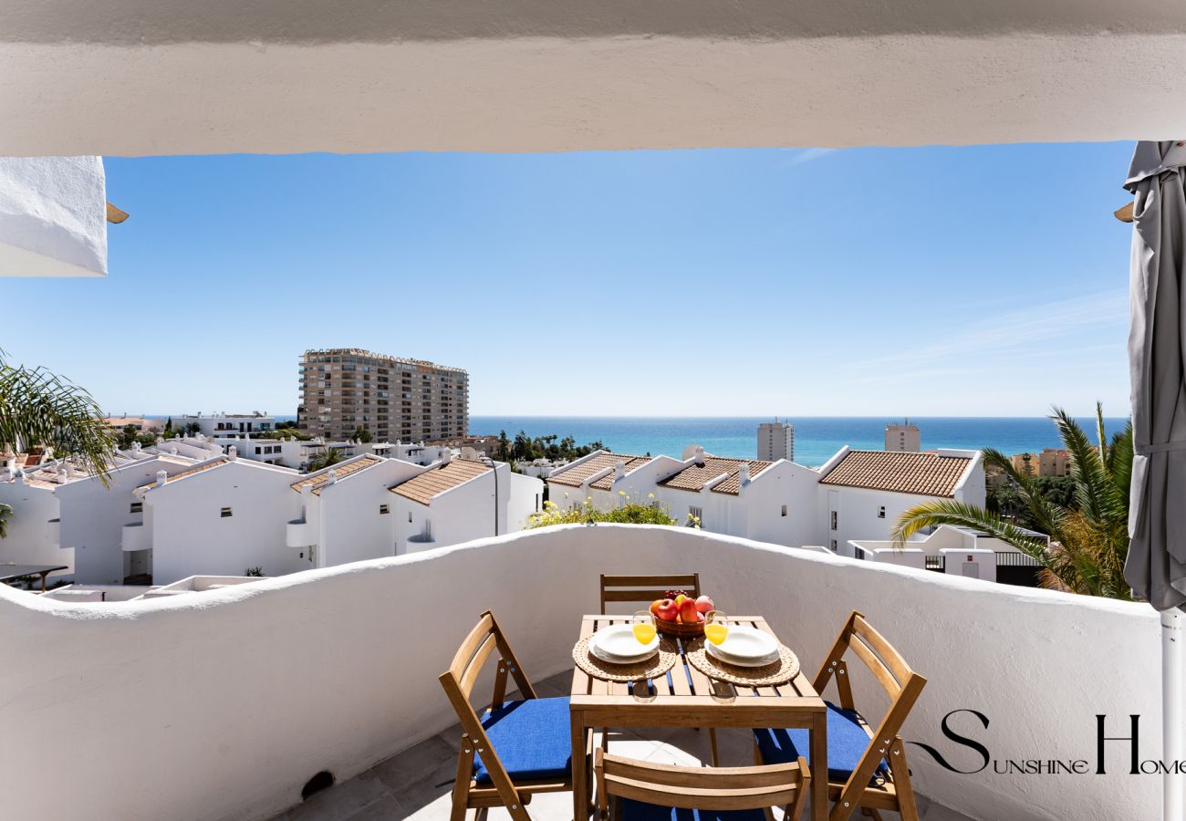 House in Benalmádena - Seaview/3BED/Sauna/Pool/Parking