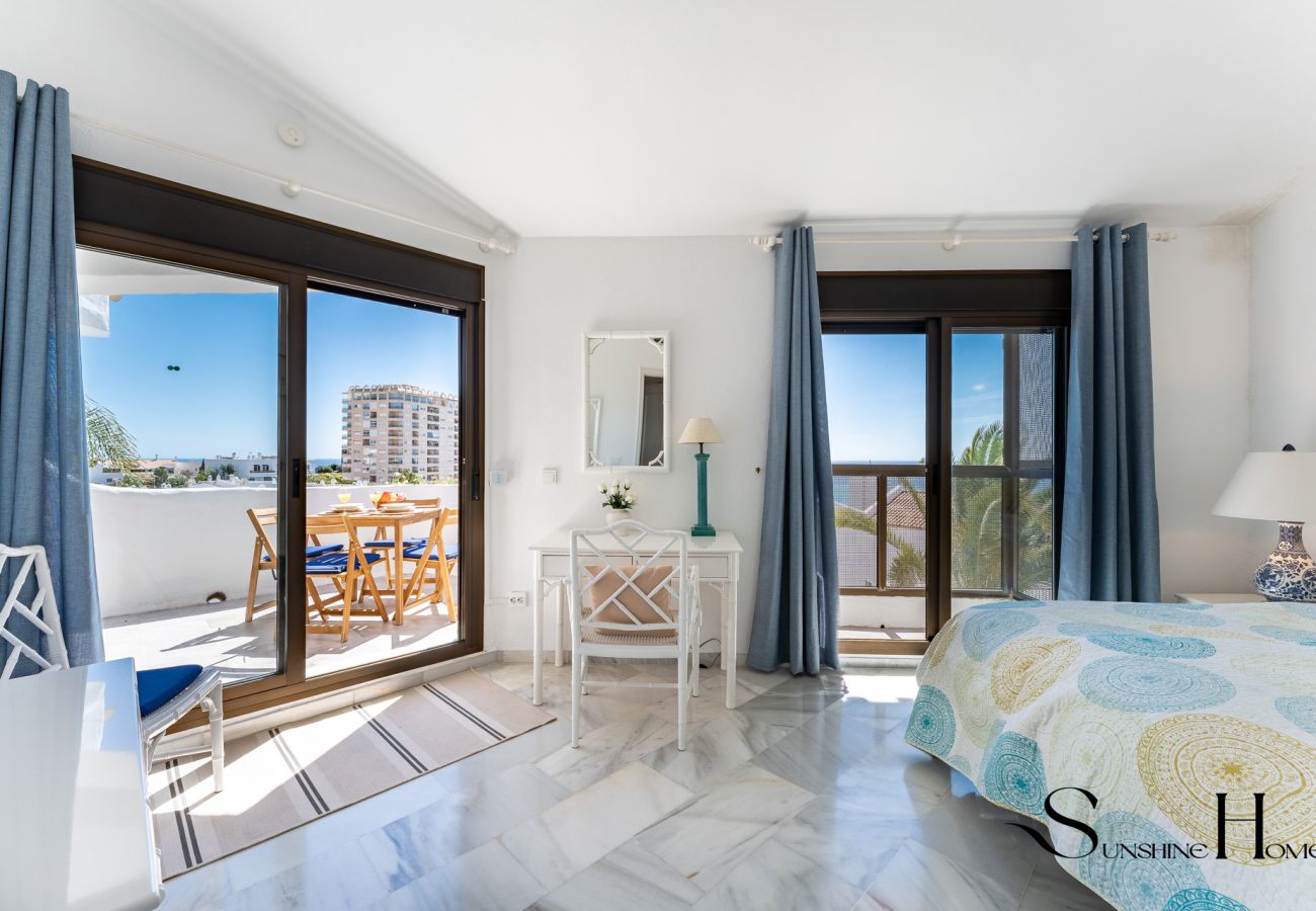 House in Benalmádena - Seaview/3BED/Sauna/Pool/Parking