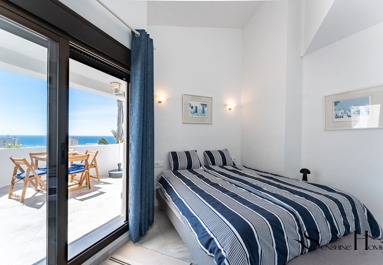 House in Benalmádena - Seaview/3BED/Sauna/Pool/Parking