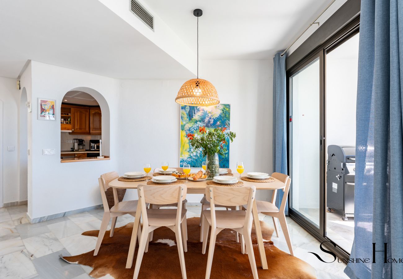 House in Benalmádena - Seaview/3BED/Sauna/Pool/Parking