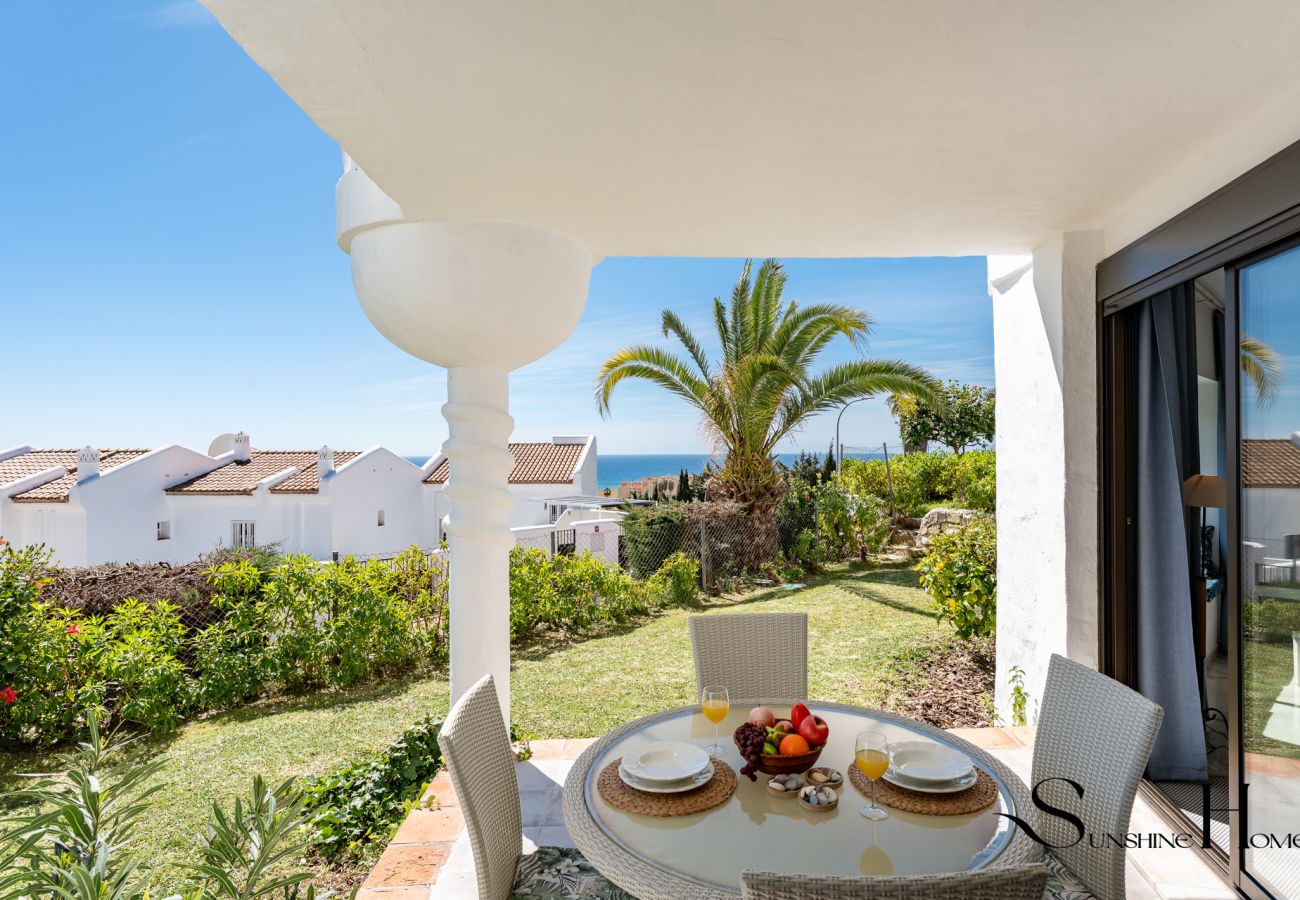 House in Benalmádena - Seaview/3BED/Sauna/Pool/Parking