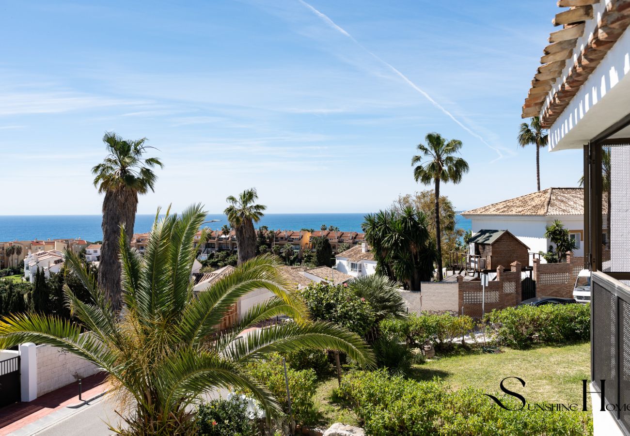 House in Benalmádena - Seaview/3BED/Sauna/Pool/Parking