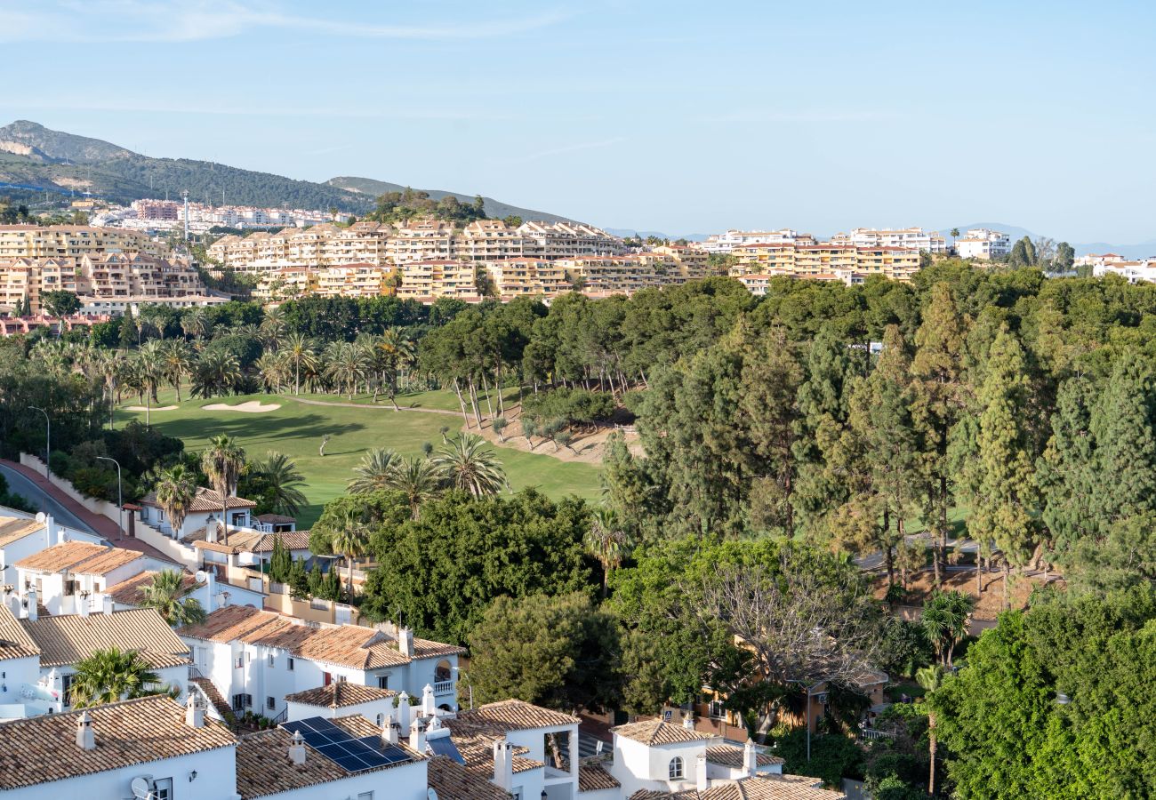 Apartment in Benalmádena - Terrace of Paradise, 3 Bed Duplex, Bbq, Views, Pool, Parking