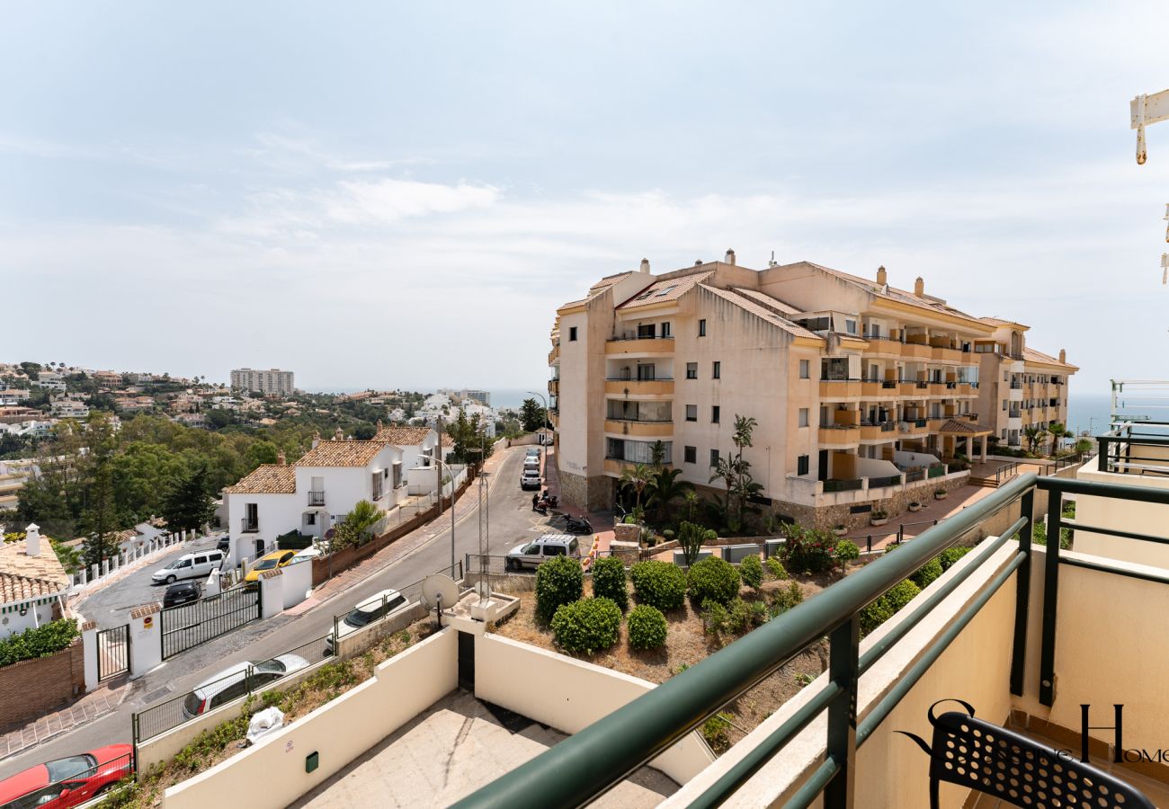 Apartment in Benalmádena - Terrace of Paradise, 3 Bed Duplex, Bbq, Views, Pool, Parking