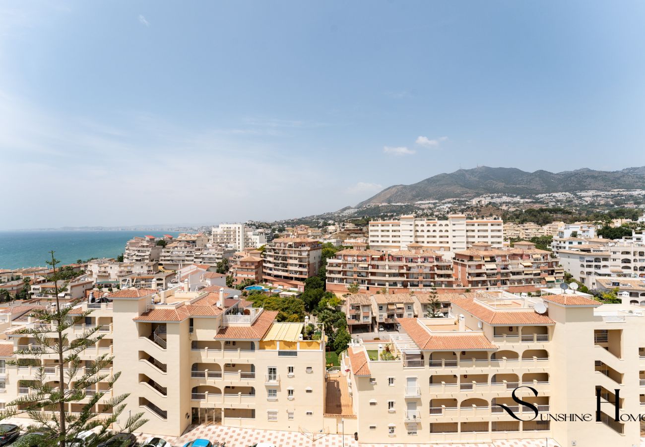 Apartment in Benalmádena - Terrace of Paradise, 3 Bed Duplex, Bbq, Views, Pool, Parking