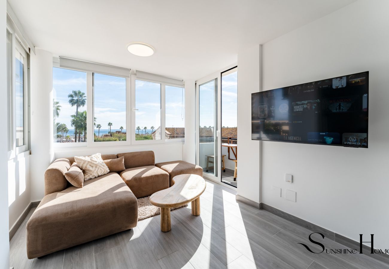 Apartment in Torremolinos - Alamos Beachfront Bliss – Sea View Retreat REF049