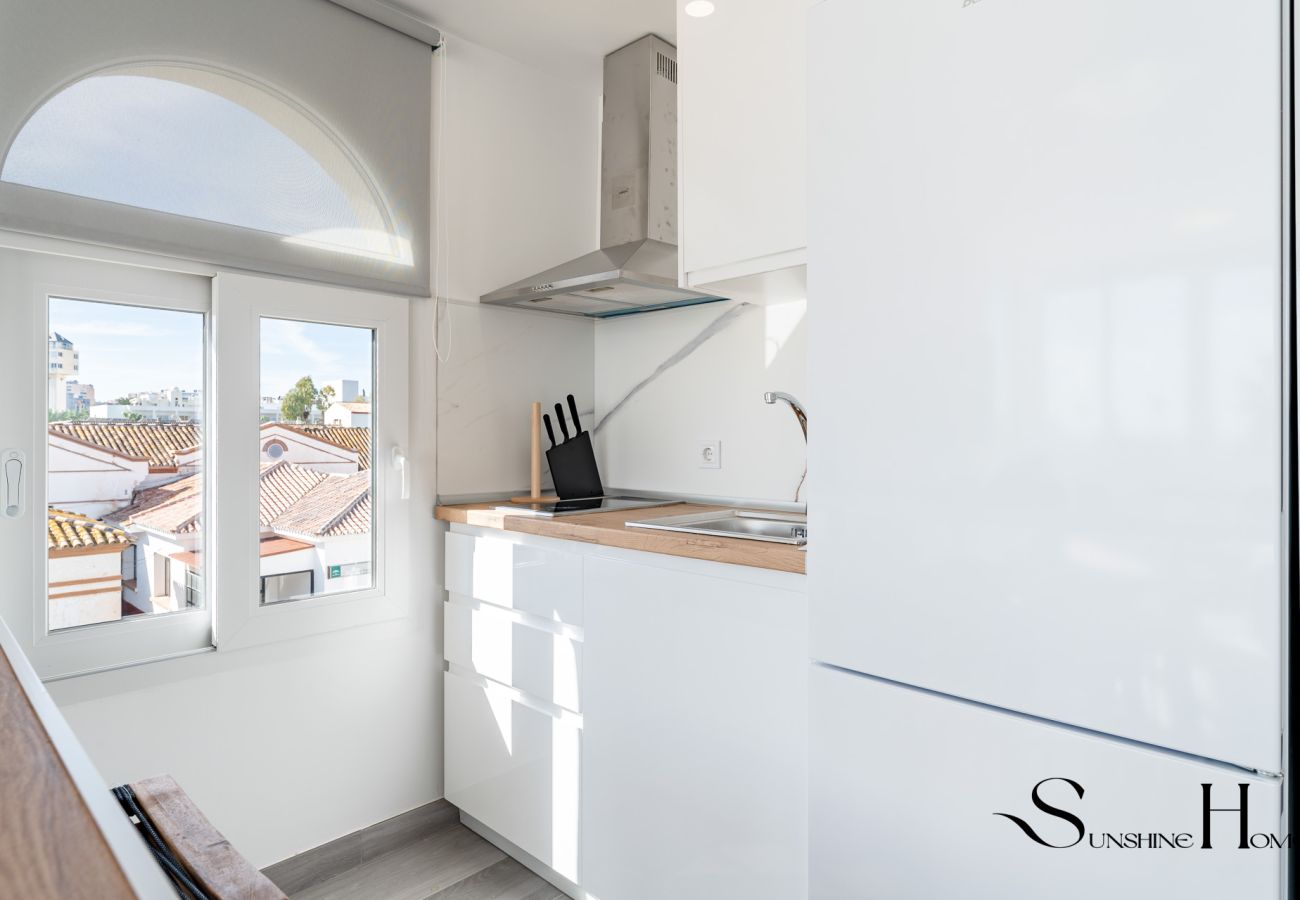 Apartment in Torremolinos - Alamos Beachfront Bliss – Sea View Retreat REF049