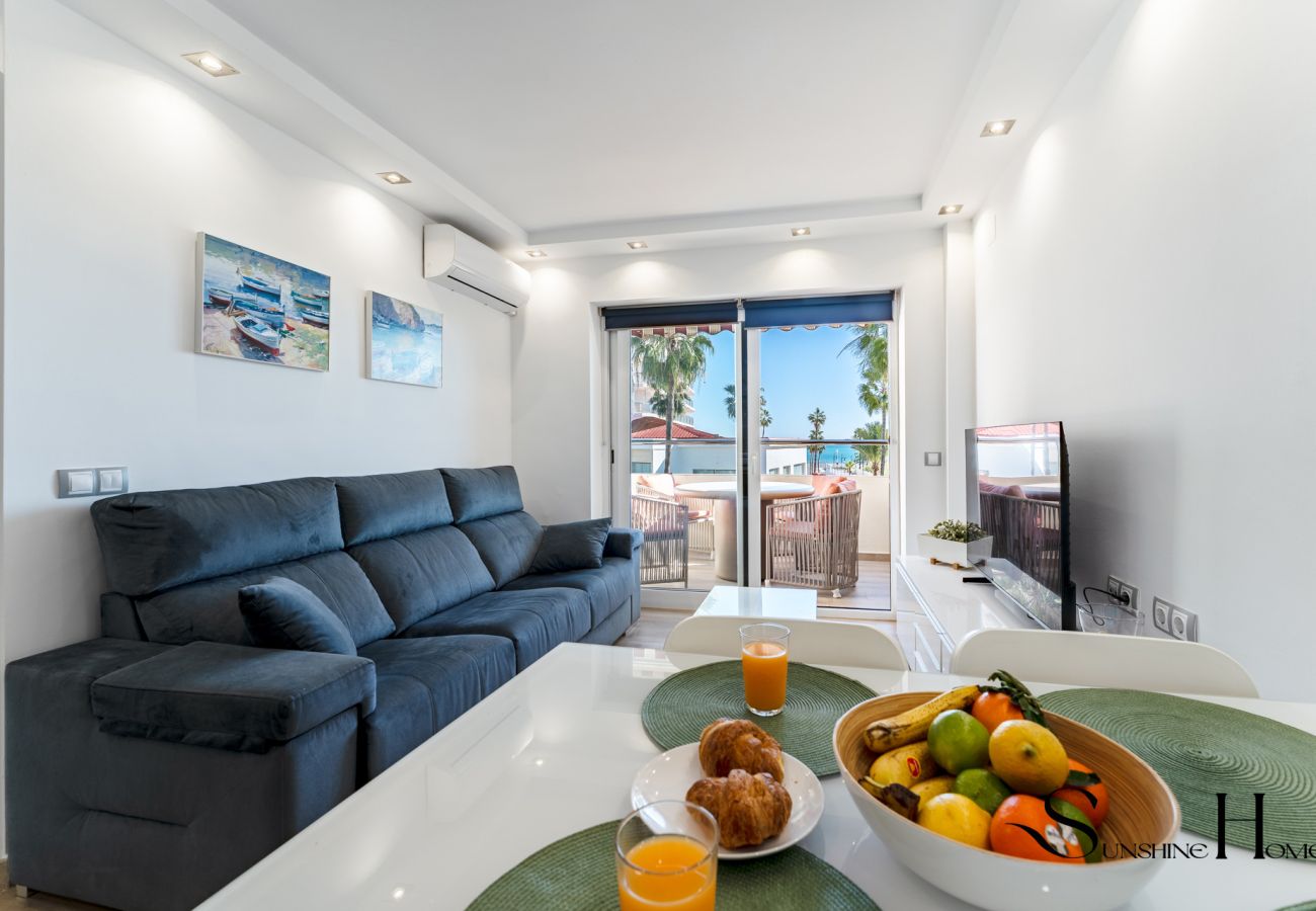 Apartment in Torremolinos - Beach Stay with Terrace & Sea View REF050