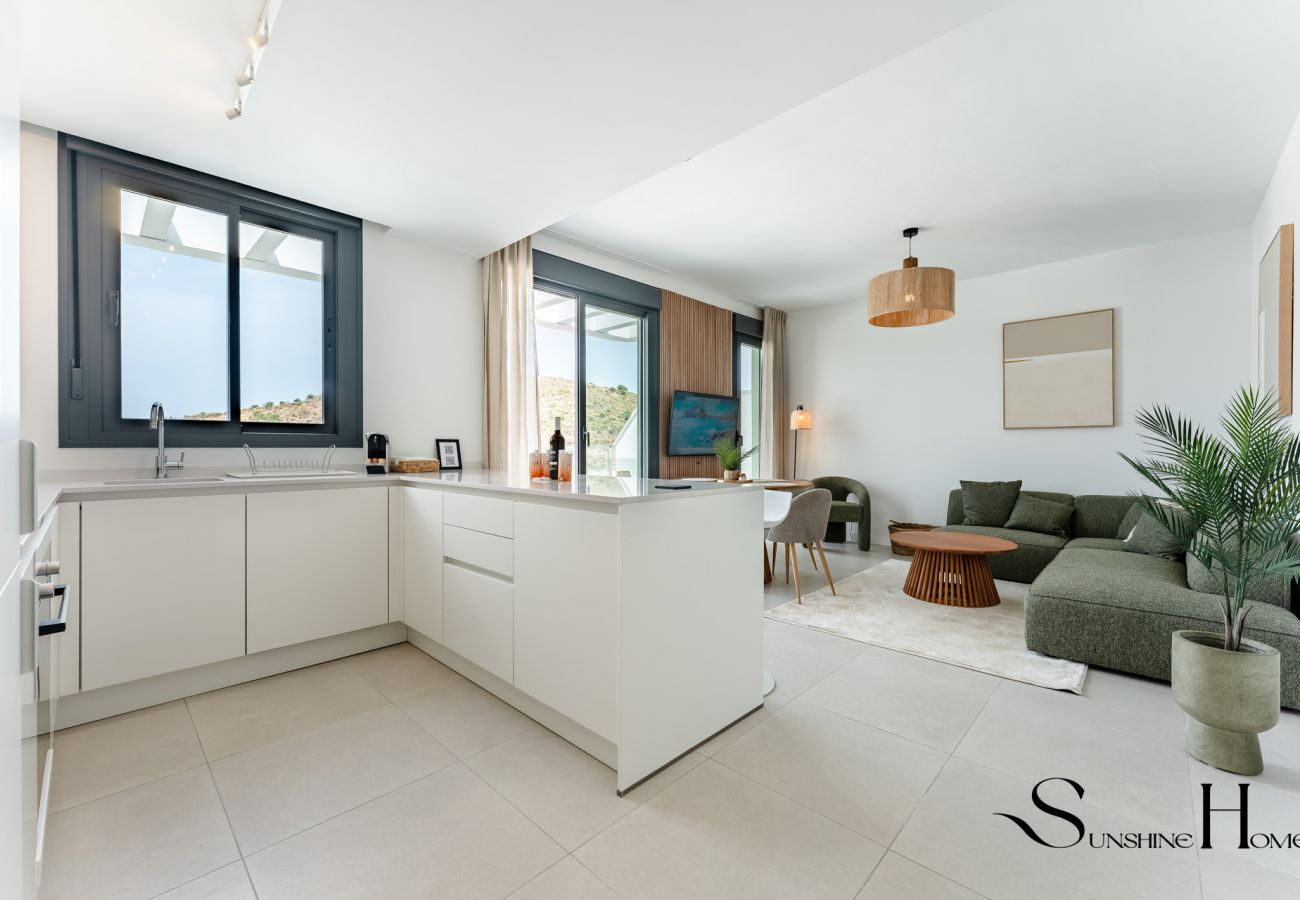 Apartment in Mijas Costa - Golf View Penthouse with Pool & Gym Access