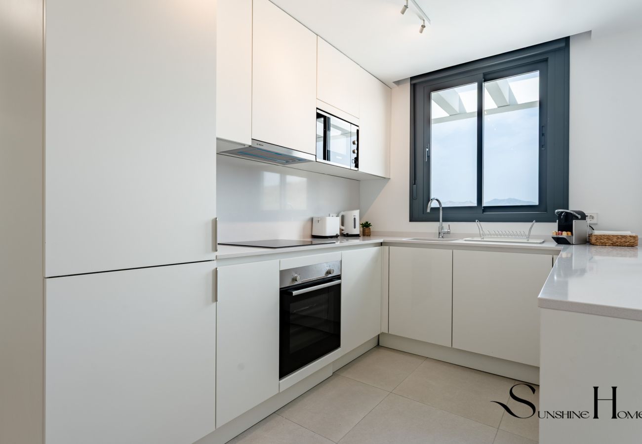 Apartment in Mijas Costa - Golf View Penthouse with Pool & Gym Access