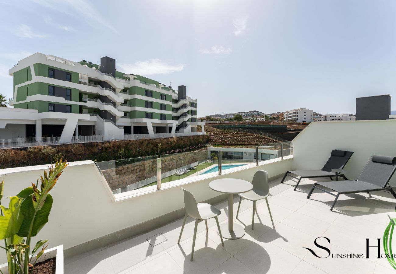 Apartment in Mijas Costa - Golf View Penthouse with Pool & Gym Access