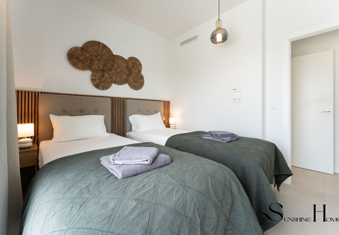 Apartment in Mijas Costa - Golf View Penthouse with Pool & Gym Access