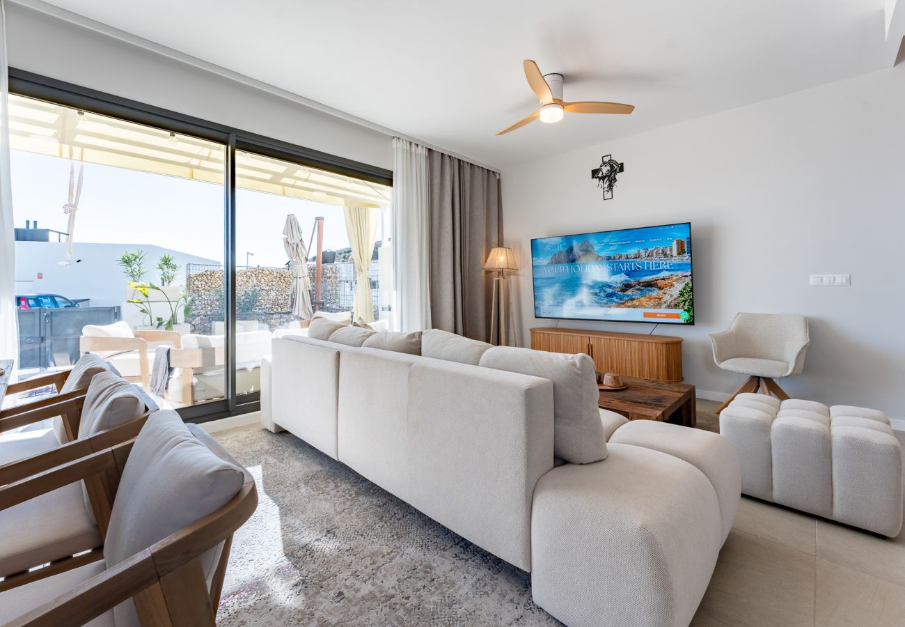Terraced House in Mijas - Luxury 4Bed Villa in Mijas – Sea View, Pool REF083